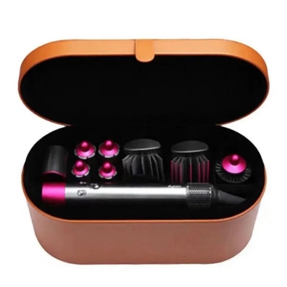 Dyson Other - Dyson Nickel/Fuchsia Multistyler Airwrap Complete Set